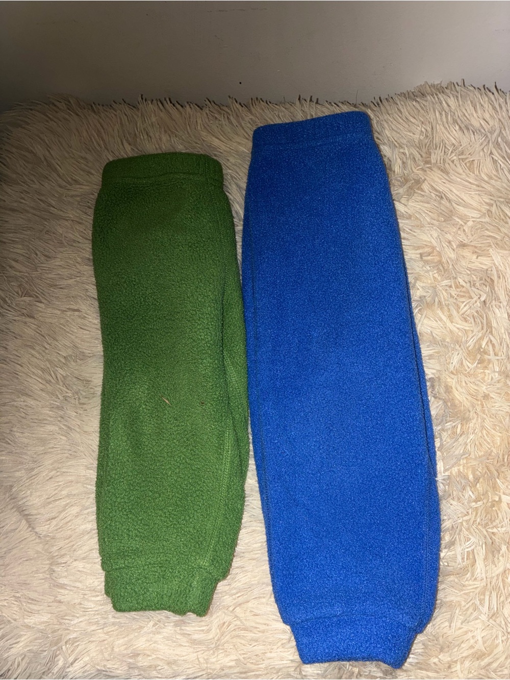 Infants PATAGONIA Fleece Pants.  2 Pair.